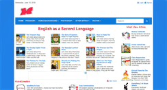 Desktop Screenshot of freelearnenglish.com