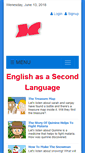 Mobile Screenshot of freelearnenglish.com